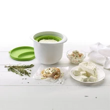 Microwave Cheese Maker Contains Recipes PP Silicone For Making Cheese Home Cooking Kitchen Dessert Pastry Pie Tool Cheese Maker