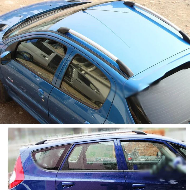 Barra de Bagagem Alumínio para Honda Fuwayda Telhado Rack Trilhos Transportadora Cruz Superior Caixas Liga Apto 2004 2006 2007 2008 2011 2020 1.4 m 16 de bagagem transportadora cruz superior caixas liga