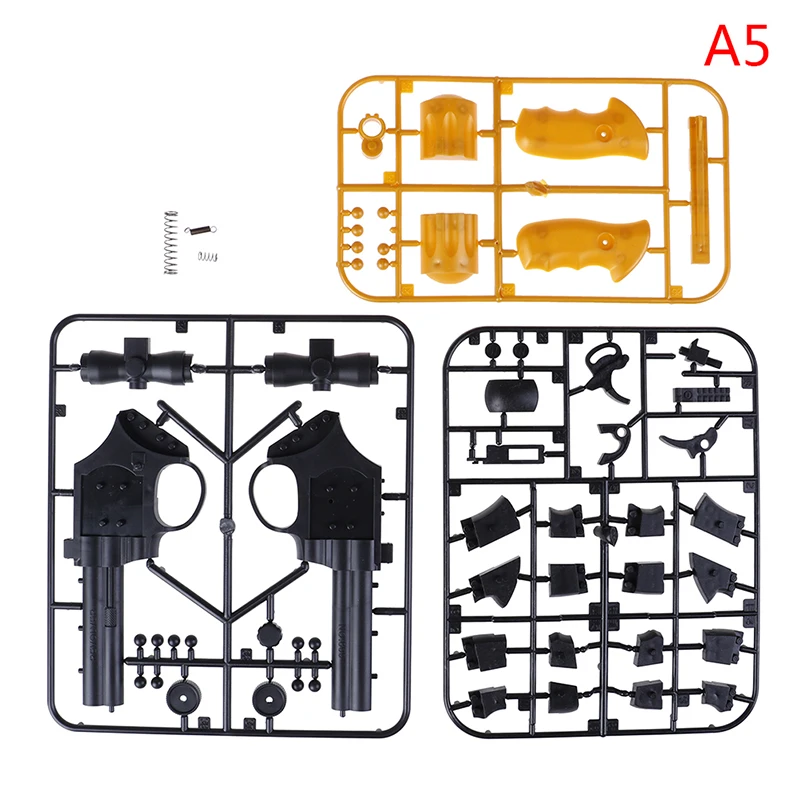 43 шт. DIY строительные блоки игрушки оружие пустыня Орел и Беретта револьвер wtih пуля пластиковый пистолет Модель для детей мальчиков