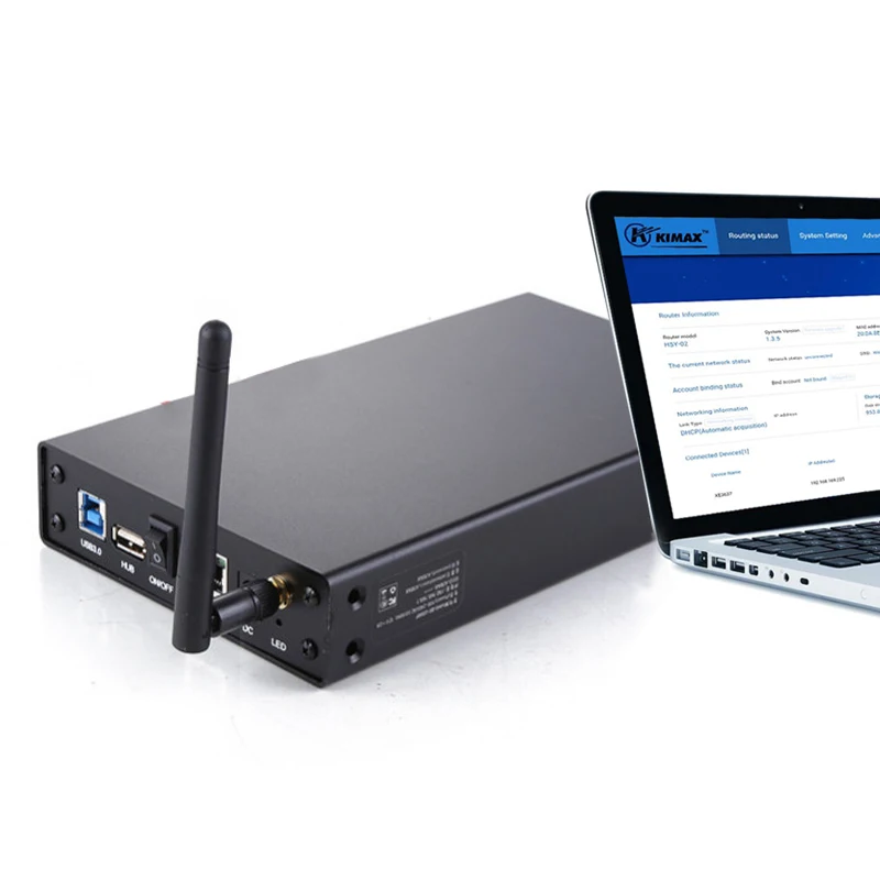  Disco duro sata hdd externo de 2 TB/1 TB con enrutador wifi de 35 ''carcasa hdd de aluminio portáti