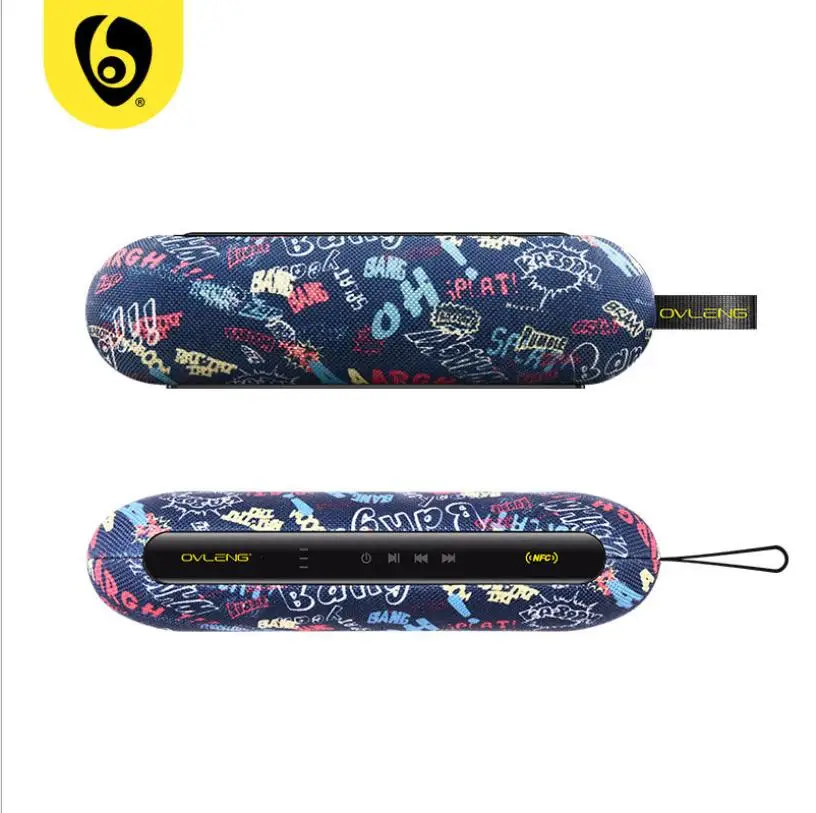 

OVLENG Y9 Portable Bluetooth 4.1 Speaker Portable Wireless Speaker Sound System 10W Stereo Outdoor Speaker with NFC Function