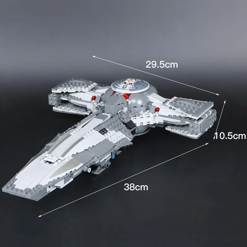 05008 The Force Awakens Si инфильтратор игрушки legoinglys для мальчиков строительные блоки Дарт