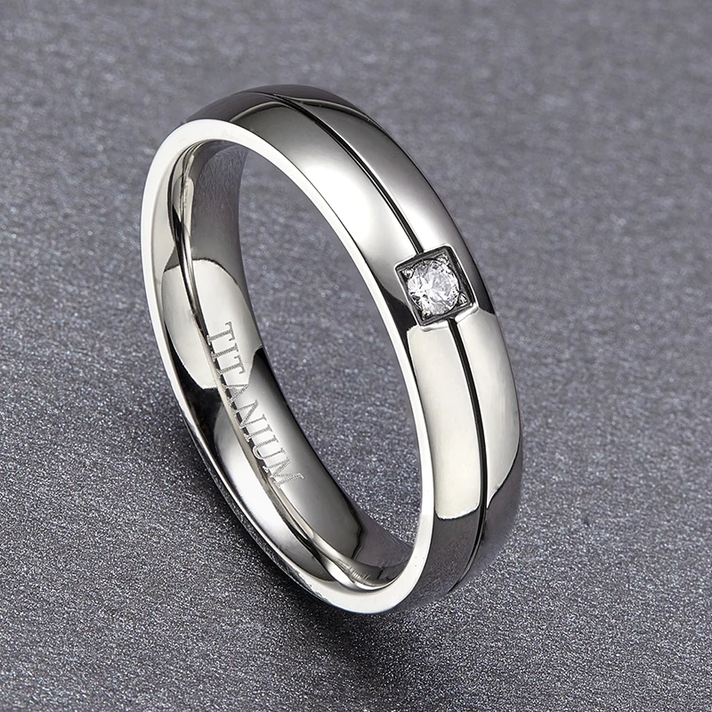 So для мужчин, мужское титановое серебряное кольцо с кубическим цирконием, свадебные украшения, размер США, подарок на день Святого Валентина, Bague Homme