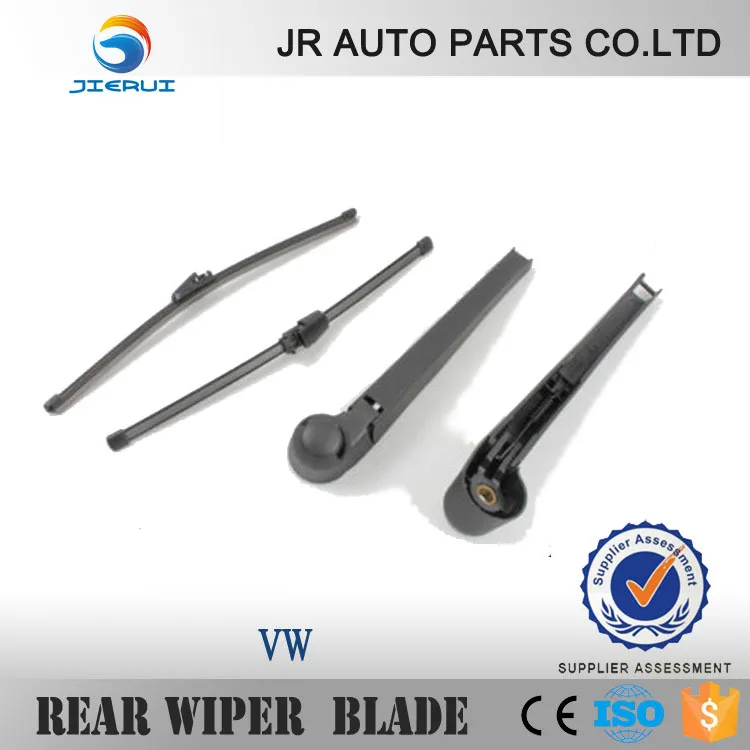 JIERUI FOR VW POLO 6N2 REAR WINDSCREEN WIPER ARM AND BLADE SET 1999