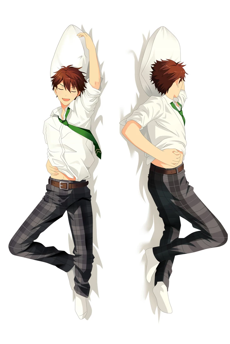 Аниме ансамбль звезды персонажи мальчик Oogami Koga & Akehoshi Subaru Hidaka Hokuto Подушка Dakimakura