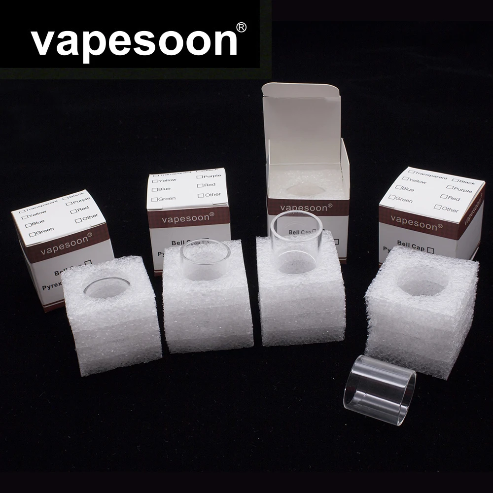 

VapeSoon Replacement Glass Tube For Vandy Vape Berserker MTL RTA 2.0ml Atomizer Retail Package