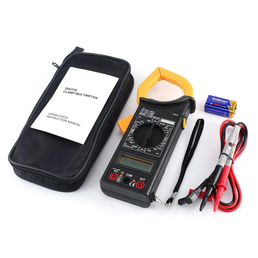 

Multifunction M266 Voltage Current Resistance Temperature Digital Clamp Meter Digital Clamp Meter
