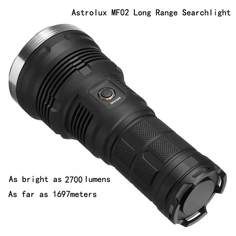  Astrolux MF02 XHP35 HI 3000LM Long Range Searching LED Flashlight 1697M 18650 Cool White Led Lights - 32838624705