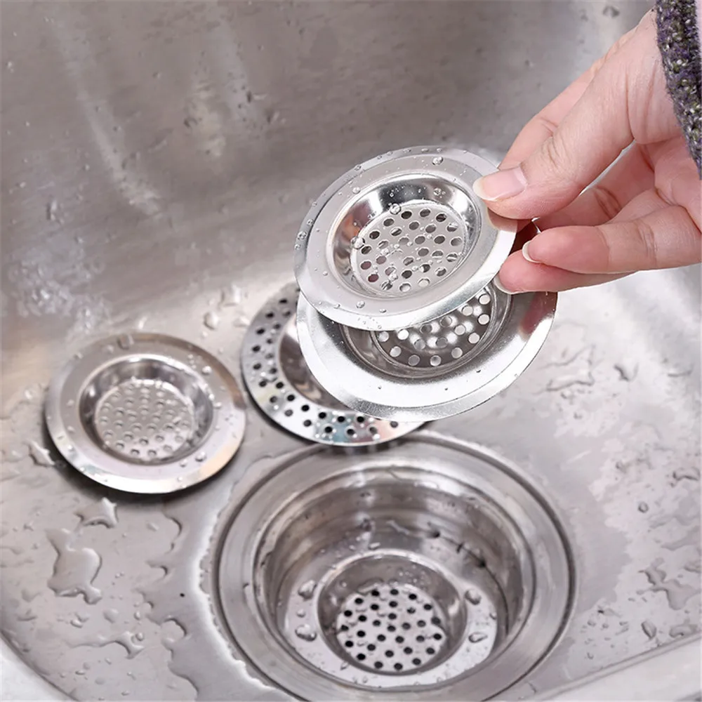 

colander stainless steel sieve for kitchen Water mesh Sink Strainer Cover Floor Drain Plug Bath Catcher Drain scolapasta