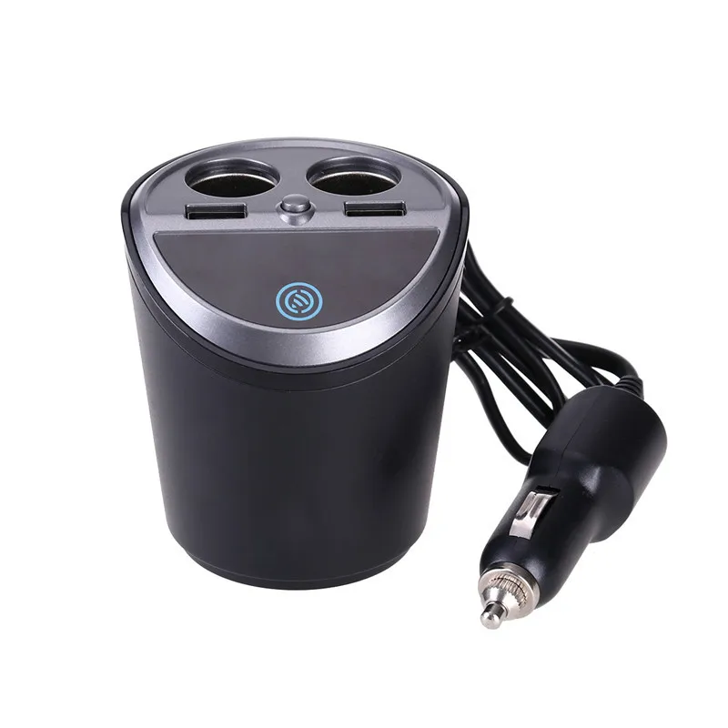 Multifunction 12 24V Auto Car Cigarette Lighter Dual USB Charger