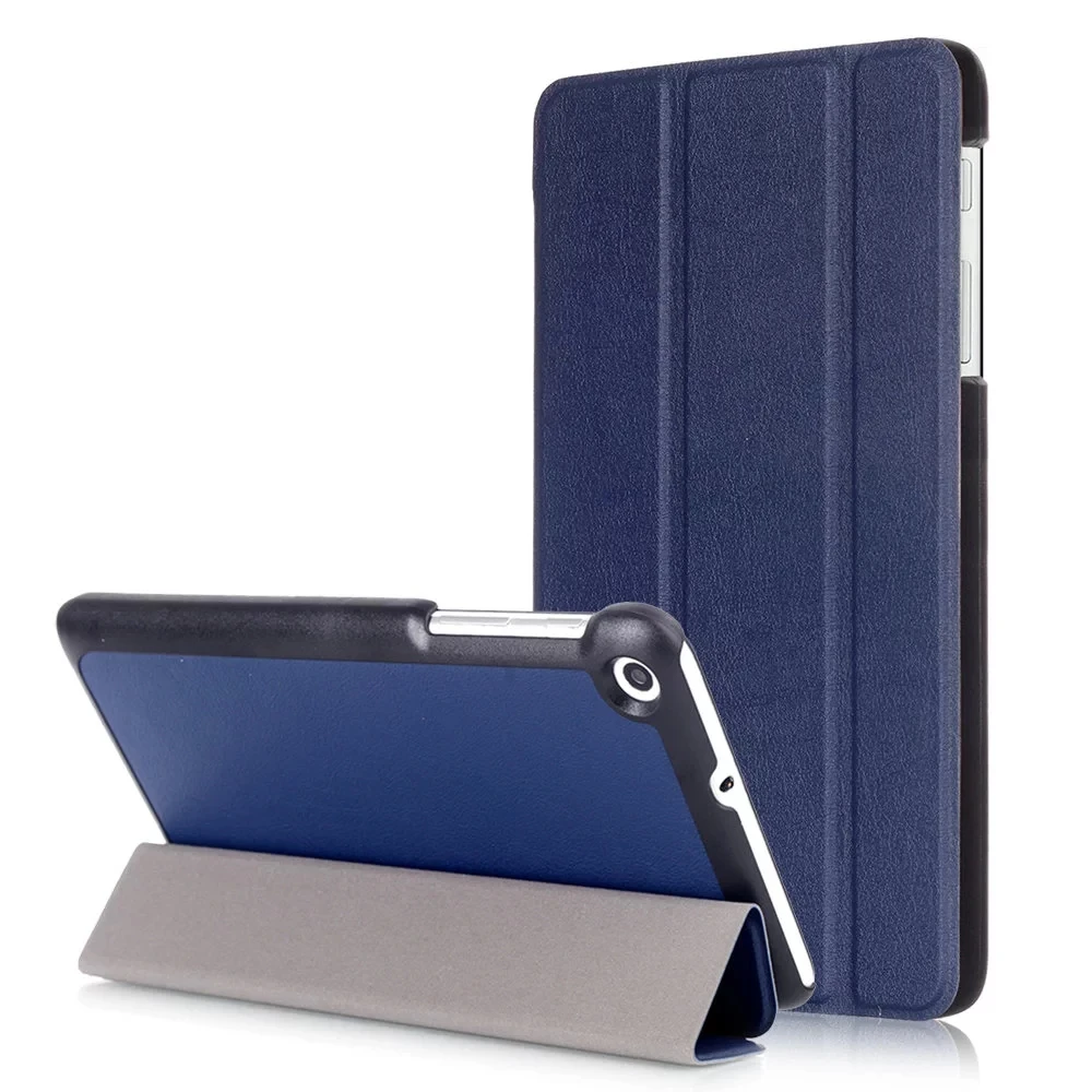 

PU Leather Magnetic Smart Cover For Huawei Mediapad T2 7.0 tablet funda cases For Huawei Mediapad T1 7.0 T1-701u With Free Gift