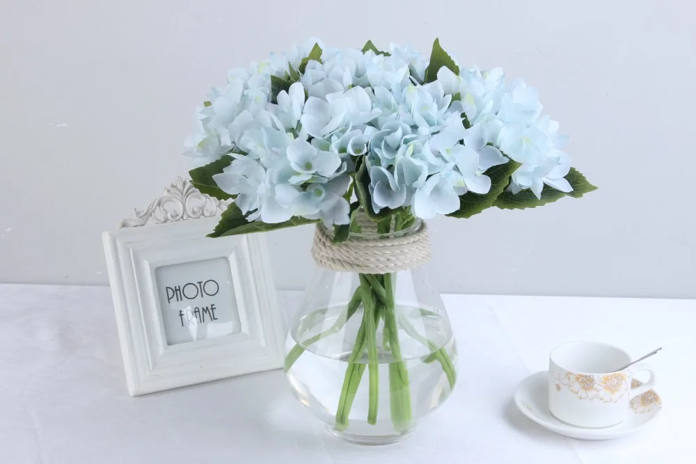 Multicolor Optional Imitation Hydrangea High Quality Artificial Flower DIY Christmas Wedding Home Garden Decoration JH47 (3)