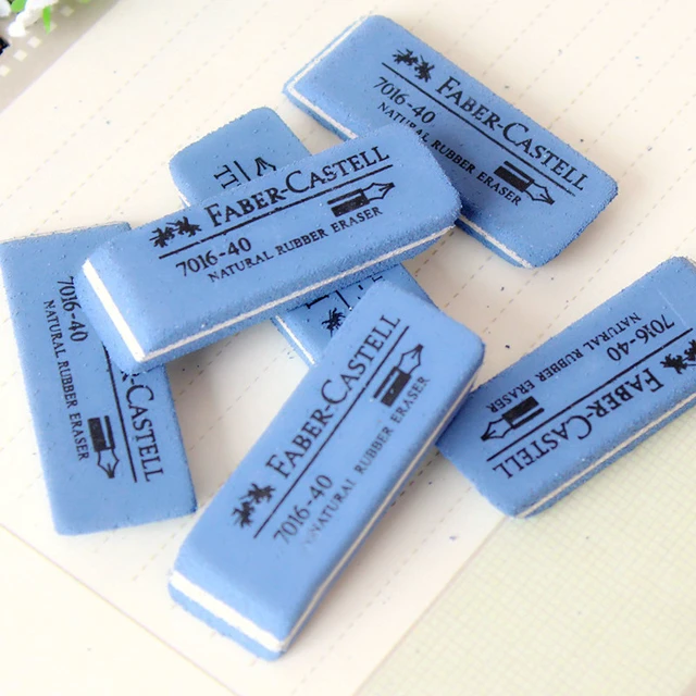 1pcs Faber-castell Natural Rubber Eraser Ink Eraser Sand Rubber