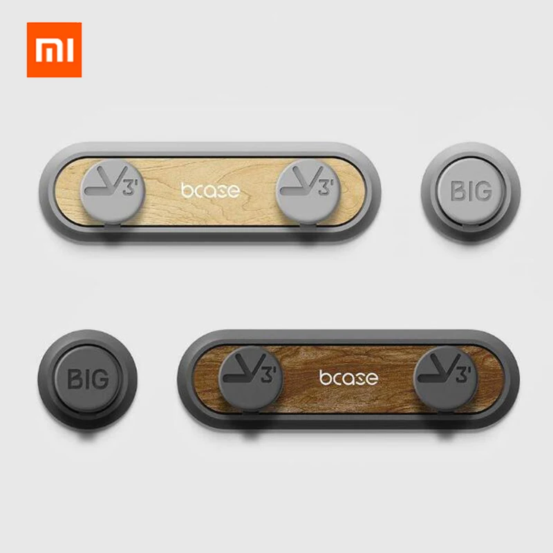 Оптовая продажа органайзер Xiaomi Mijia Tup2 для хранения USB кабелей магнитный держатель
