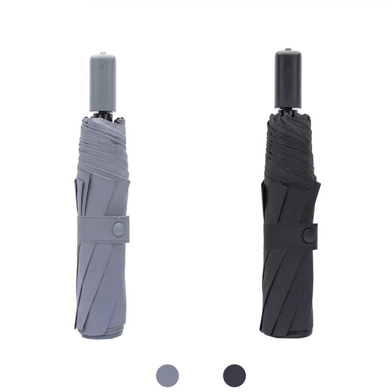 Xiaomi 90Fun, мужской, женский зонт, три складных зонта от солнца, защита от солнца, ультралегкий большой зонт UPF40+ унисекс, портативный