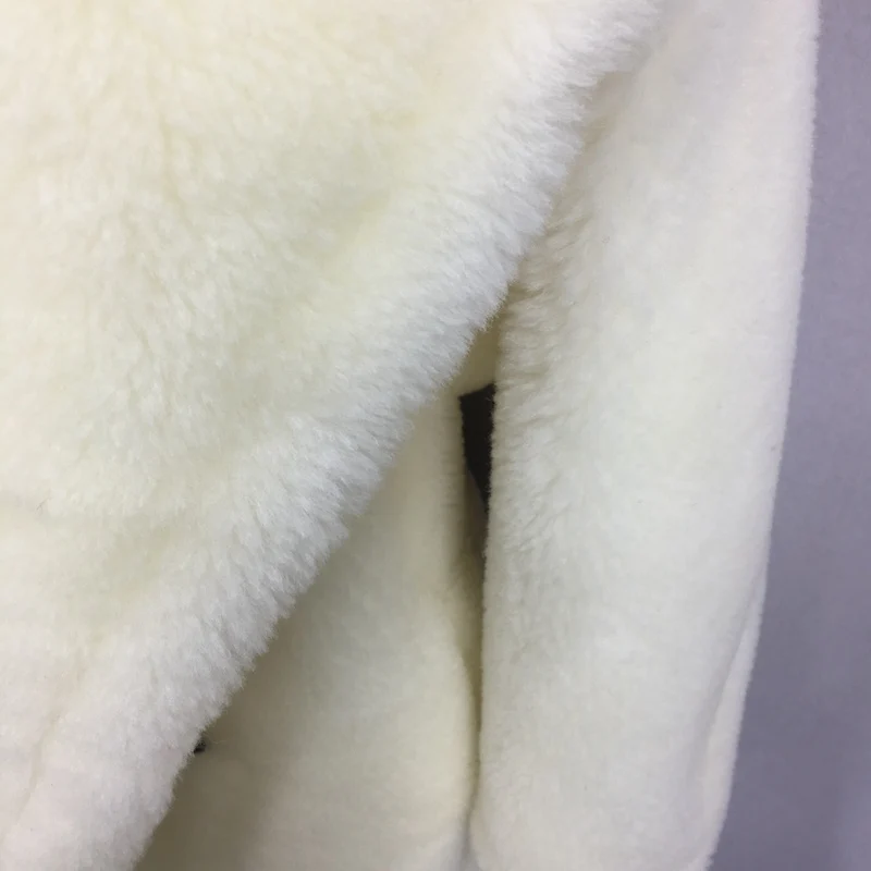 women real fur coat sheep loose big style female 2018 new winter warm thick natural lamb sheep fur outwear luxury brand fur coat