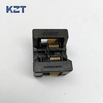 

SSOP16 TSSOP16 Burn in Socket Pitch 0.65mm IC Body Width 4.4mm 173mil Flash Test Socket Adapter Connector
