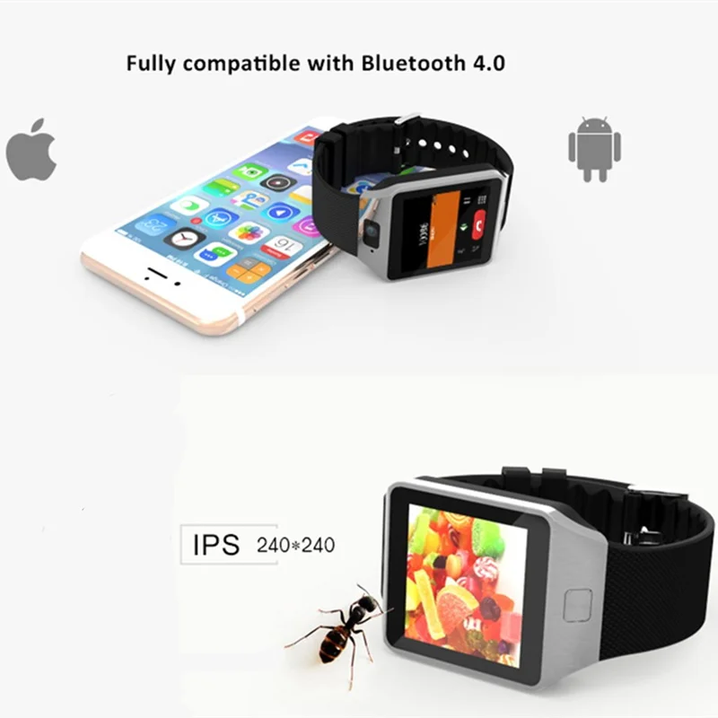 Bluetooth Smart Watch Man Clock Android 4.4 3G WiFi SIM Card Camera Smartwatch for IOS Android Phone relogio inteligente QW09