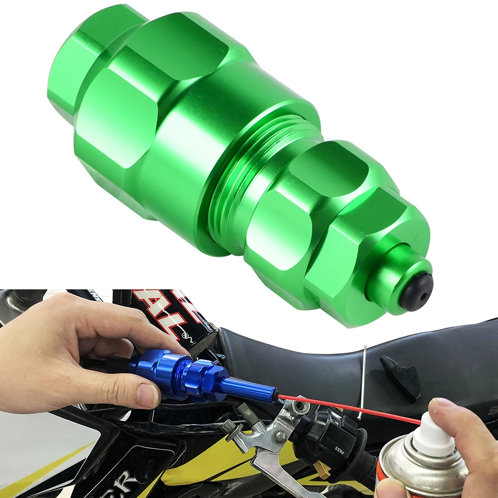 

Cable Lube Tool Lubrication Wire Oiler Brake Line Refuel For Kawasaki KX KXF KLX 125 250 450 Ninja Z750 Z900 Z1000 Versys 1000