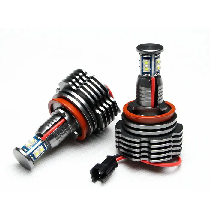 

H8 40w error free Canbus LED marker Angel Eyes head lamp for bmw 13 5 6 7 X Z series Car angel eyes headlight auto lamp