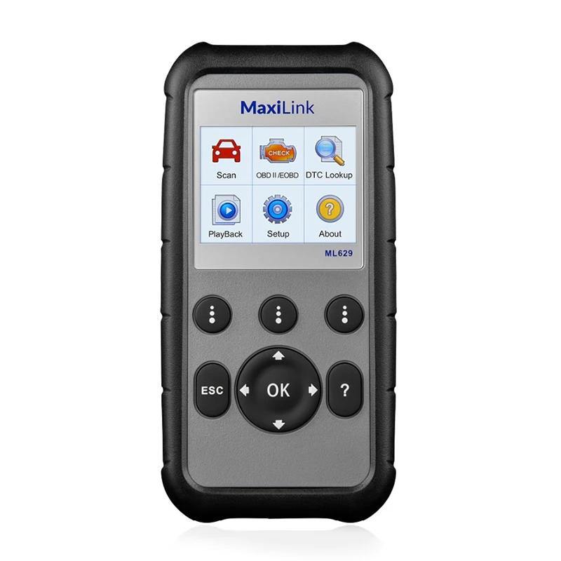 AUTEL MaxiLink ML629 Diagnostic Tool OBD2 Engine Scanner Automotive Tools OBDII Code Reader ABS SRS Upgraded Version of ML619 AUTEL MaxiLink ML629 Diagnostic Tool OBD2 Engine Scanner Automotive Tools OBDII Code Reader ABS SRS Upgraded Version of ML619
