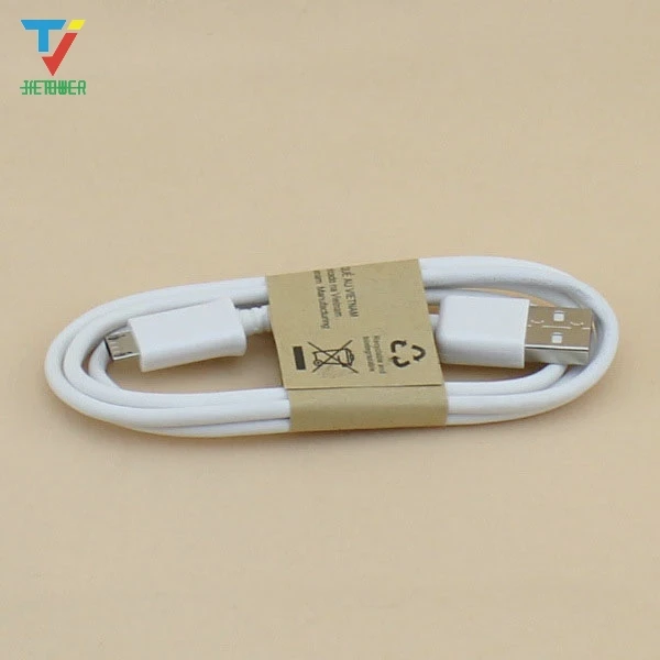 100 шт./лот 1 м 3 фута хорошее качество бумажная упаковка микро USB кабель для