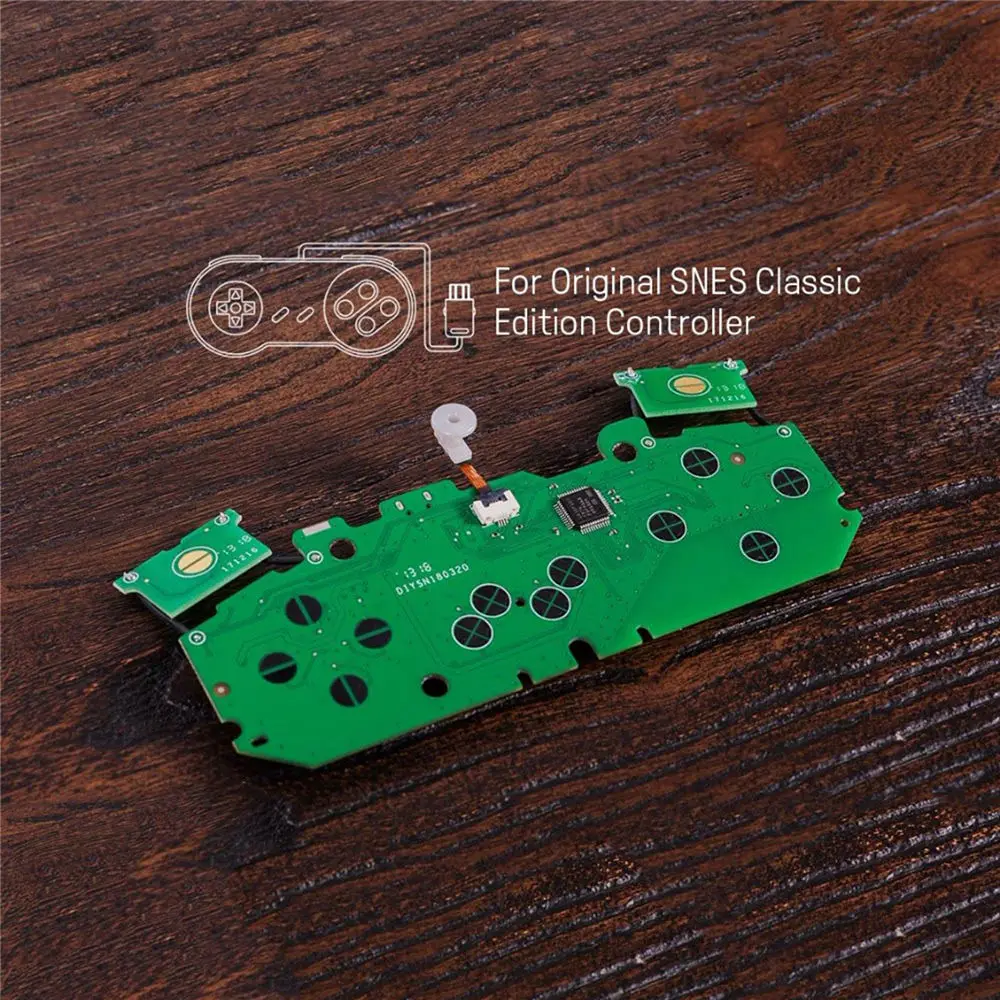 8BitDo Mod Kit parts for SNES Classic Edition Controller DIY SNES Classic Controller to Bluetooth Gamepad NS console Accessories 8BitDo Mod Kit parts for SNES Classic Edition Controller DIY SNES Classic Controller to Bluetooth Gamepad NS console Accessories