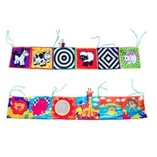 Buy Baby Cloth Book Knowledge Around Multi-touch Multifunction Fun And Double Color Colorful Bed Bumper Baby Toys Free Shipping