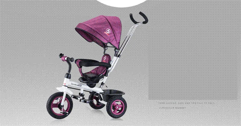 Empurrar o Bebê Carrinho de Bebê Lidar com Crianças Triciclo do Navio Venda Quente Assento 360 Graus Girados Criança Multicolor Bicicleta Commutatable da Gota Livre 13 tricycles kids