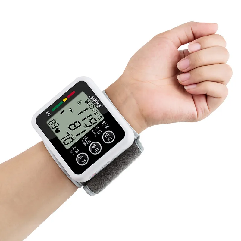 

Intelligent Wrist Blood Pressure Monitor Portable Automatic Sphygmomanometer Blood Pressure Meter