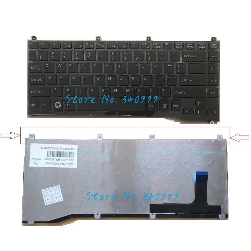 Новинка для клавиатуры Fujitsu Lifebook LH532 us