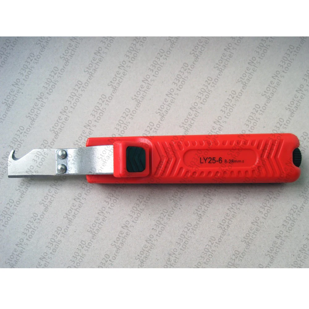 LY25-6 кабель Стриппер нож ПВХ, резина, PTTE силиконовый нож для снятия изоляции электрический нож