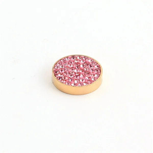 Somsoar joyería 12mm oro cristal magnético moneda puede ser cambiado para mi moneda cambiar urdimbre de cuero 10 unids/lote