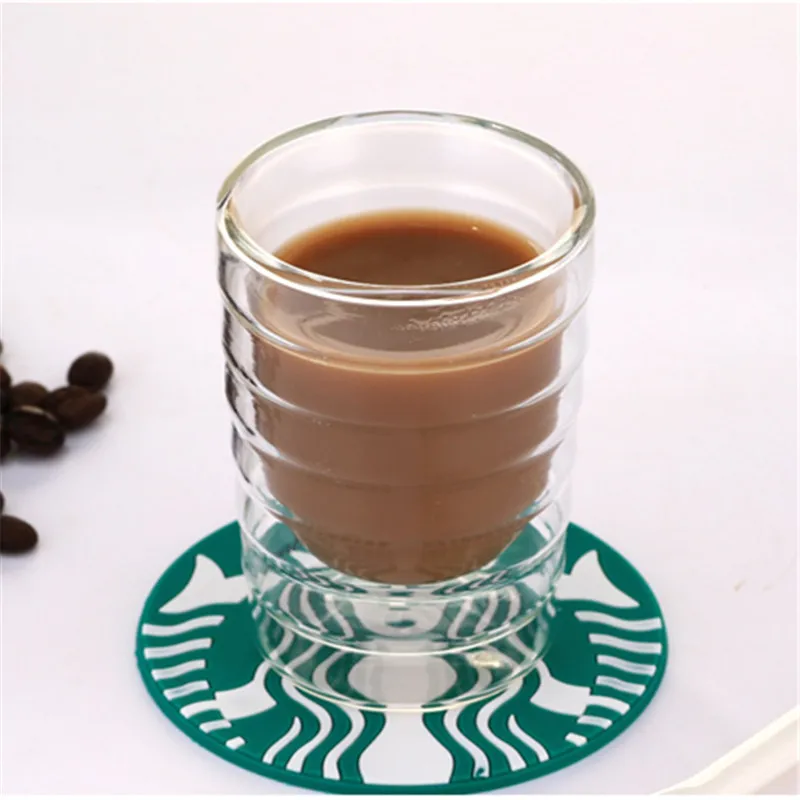 Кофейная чашка Nespresso из бессвинцового стекла кружка для кофе с двойными стенками