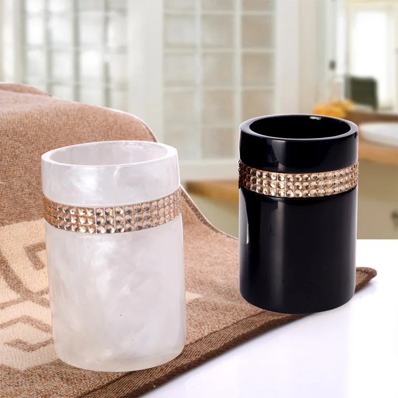 Buy NEWYEARNEW 1piece Bathroom Tumblers Resin Bathroom set Accessories Set High