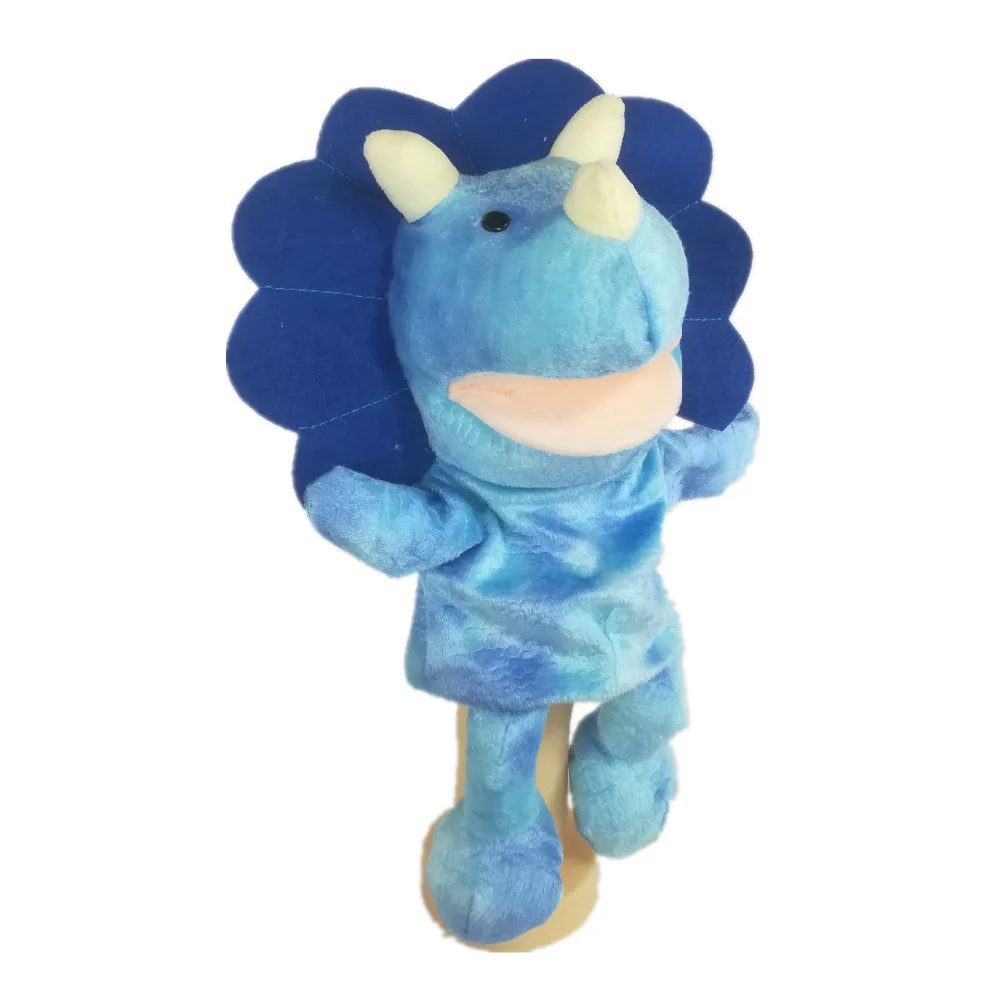  1PCS 30cm three-dimensional animal foot plush stuffed puppet child toys appease dolls early teachin - 32990503170