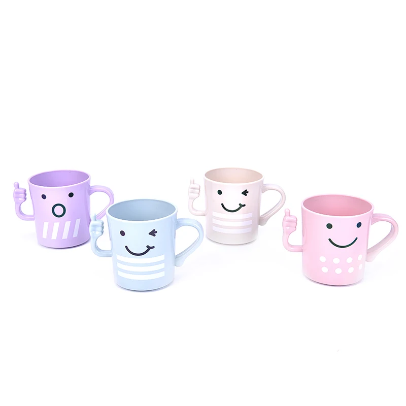 

Cute Tooth Mug Tooth Brush Cup Cartoon Style Toothbrush Cup Plastic Bathroom Accessories Toothpaste Holder 4 Colors