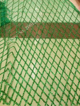 

high quality French tulle lace with sparkly glitter BZL-121641 African net guipure fabric with glitter