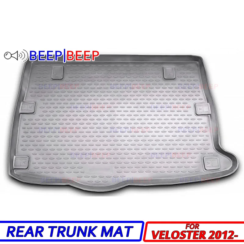 

For Hyundai Veloster 2012- car trunk liner boot cargo mat tray floor carpet boot cargo rear mat luggage car styling