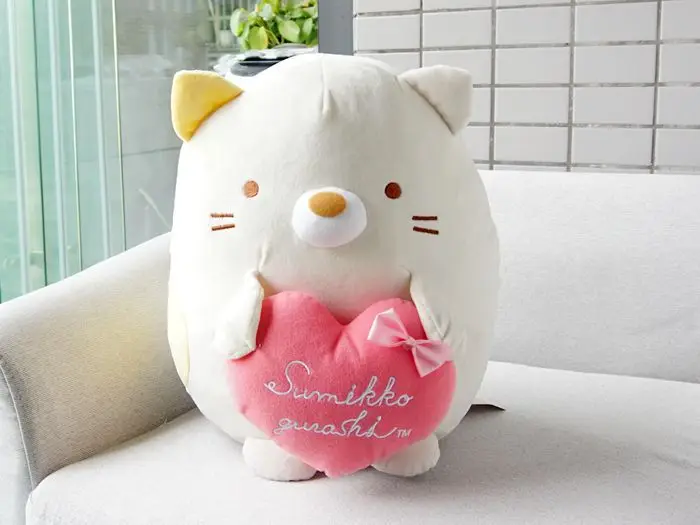 Милая Большая японская анимация объятия любовь Сумико гураши плюшевые игрушки Сан-х Угловой био мультфильм кукла для девочек Дети Подарки для валентинки - Цвет: Cat