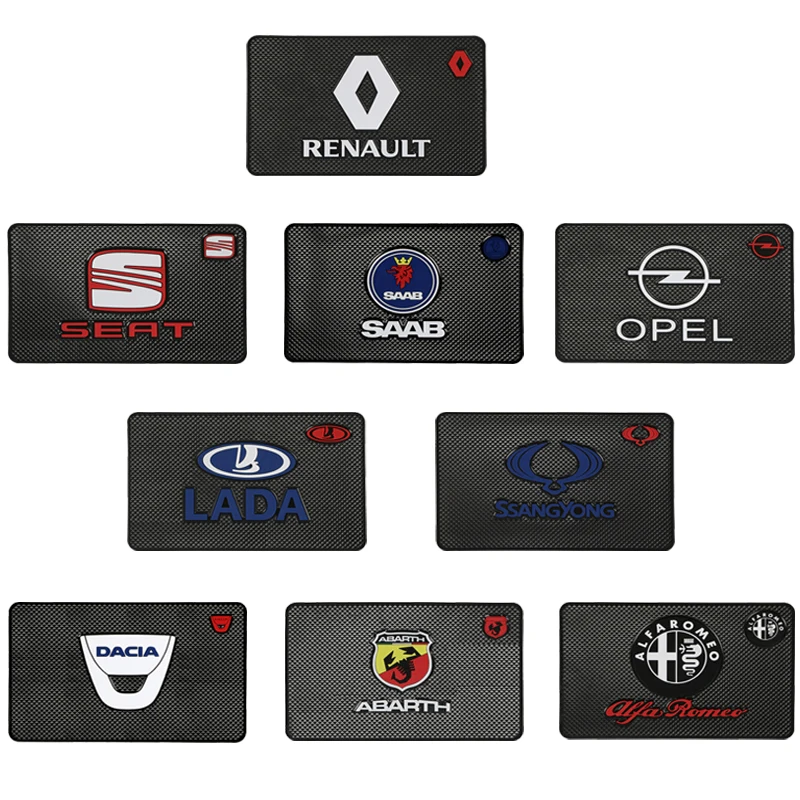 

Car Ornament PVC Anti-Slip Mat Sticky Pad Automobiles Interior Dashboard Non Slip Mat For SAAB Seat Lada Opel Abat Alfa DACIA