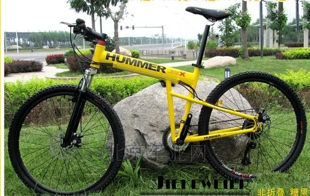 Free shipping Alluminum Alloy bike HUMMER bike moutain bike white