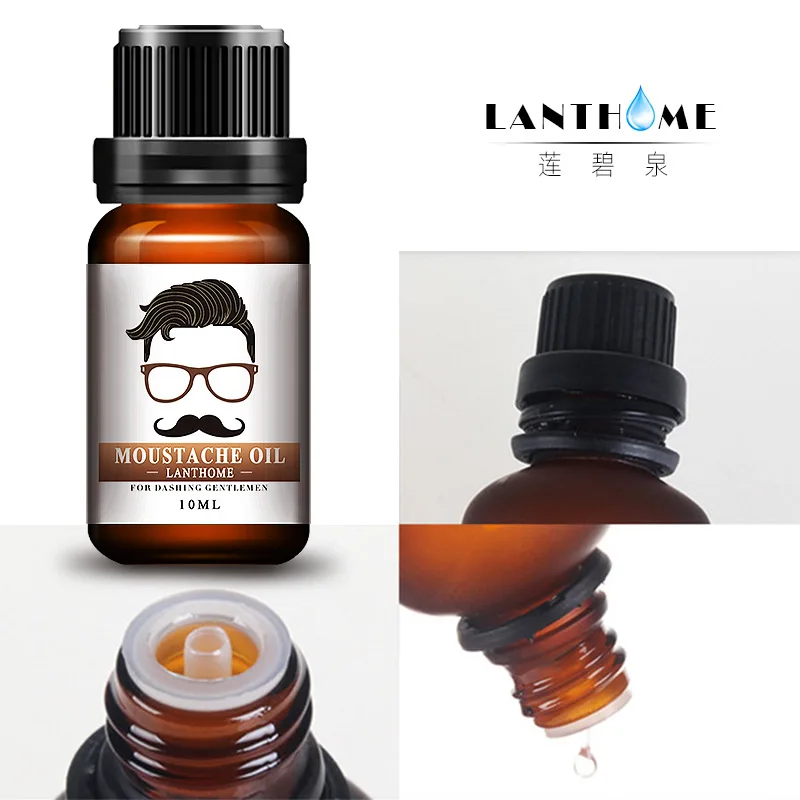 Moustache Oil Lanthome For Gentlemen Beard Oil Facial Moustache Oils