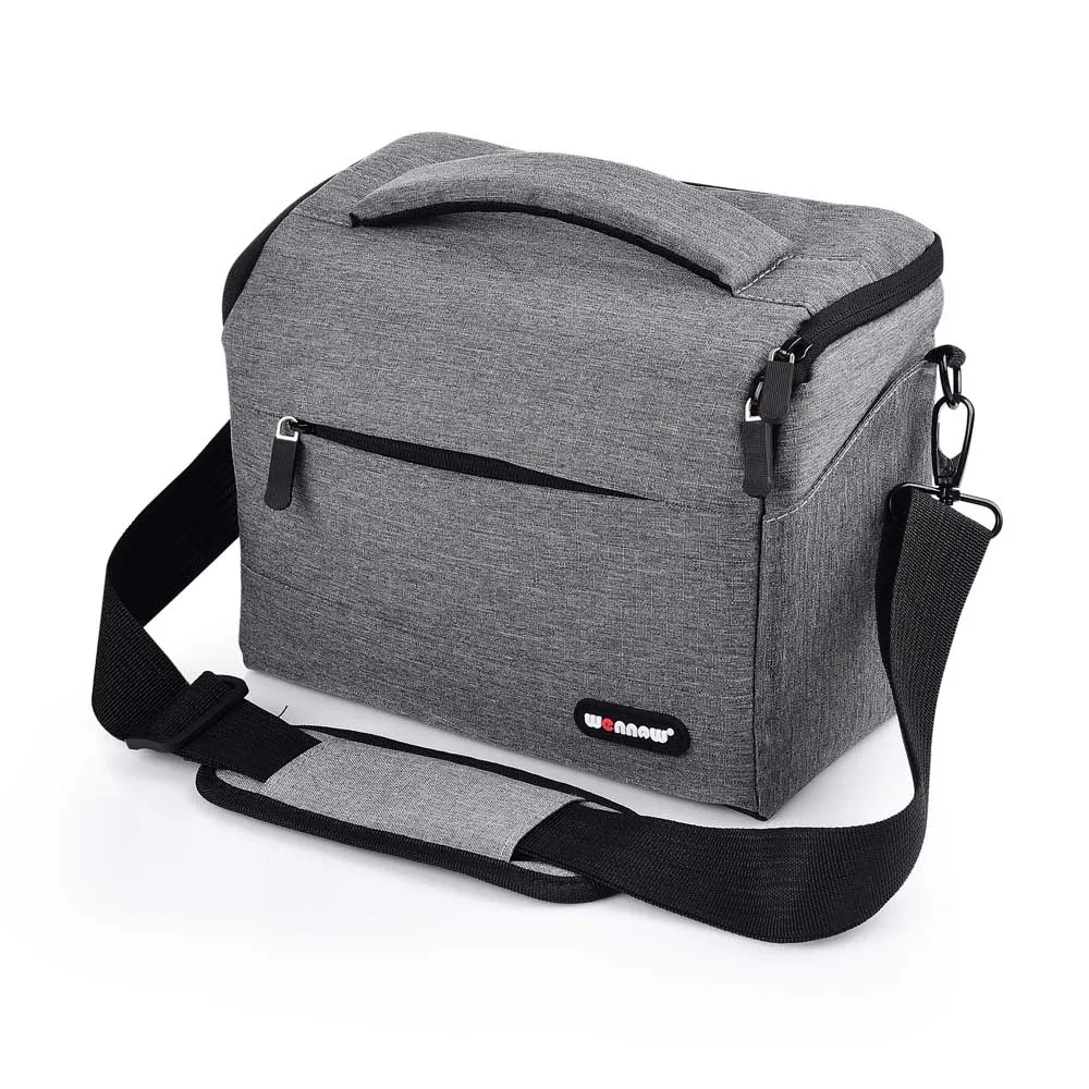 Drone Bags Wennew Coffee Gray Photo Cover DSLR Waterproof Camera Bag SLR Case for Nikon Z7 Z6 D3500 D5600 D5500 D5300 D5200 D5100 D5000 cute camera bags Bags & Cases