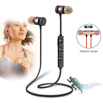 

Wireless Bluetooth Earphone Sport Running Headphones Stereo Super Bass Headset Earbuds With Mic Headset For Xiaomi Huawei iPhone