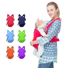 Регулируемый безопасности ребенка несущей Обёрточная бумага дышащий фронтальная приспособления для переноски новорожденных рюкзаки малышей эргономичный рюкзак-кенгуру слинг