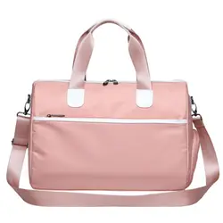 AUAU-розовые женские спортивные сумки для спортзала спортивная сумка Shouder сумка спортивная сумка для фитнеса йога водонепроницаемые большие