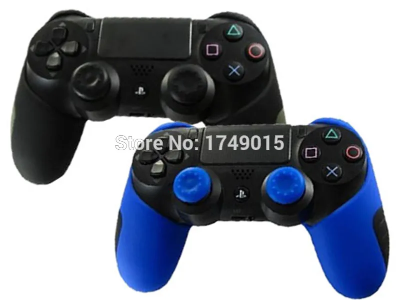 Тонкий контроллер для Sony Play Station 4 PS4 DS4 Pro мягкий силиконовый чехол с наполовину