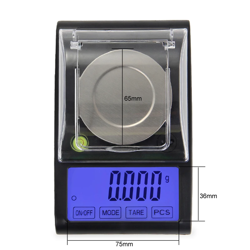 lcd digital miligrama jóias diamante ouro laboratório