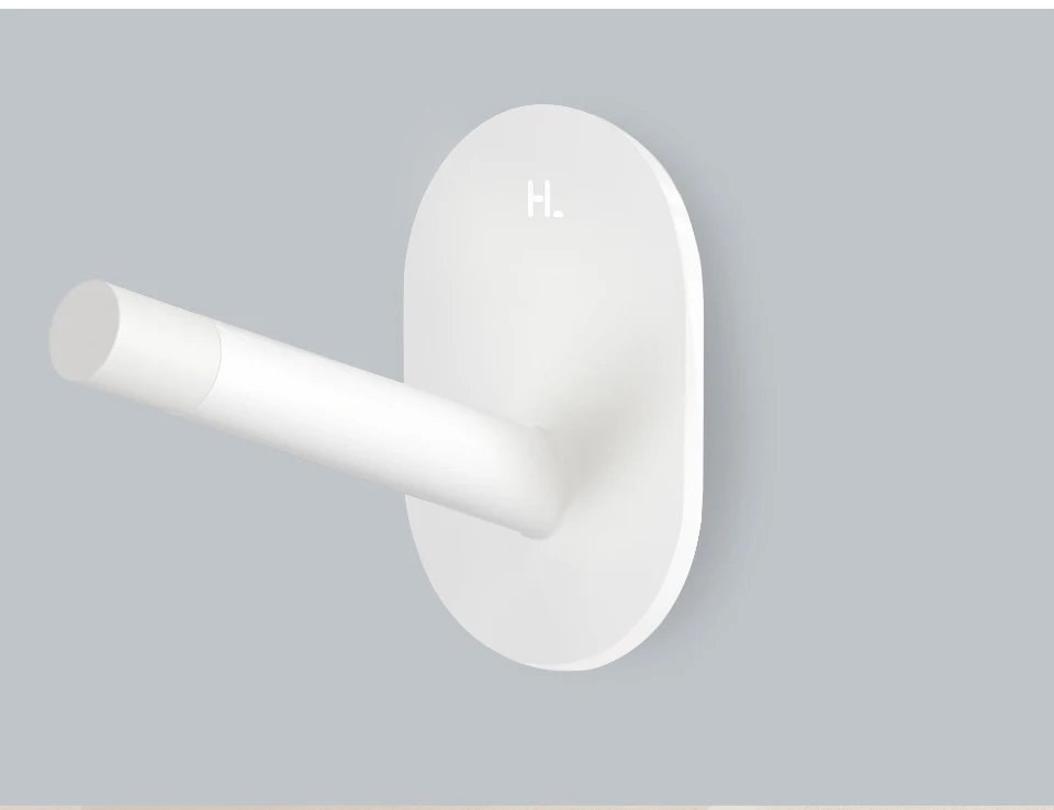 3Piece Xiaomi Mijia HL Little Adhesive Multi-function HooksWall Mop Hook Strong Bathroom bedroom Kitchen Wall Hooks 3kg max loa (7)